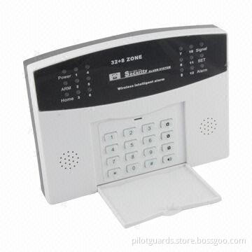 Wired Intruder Alarm System, 315/433MHZ, LED Display, Voice Prompt, With CE and RoHS Marks